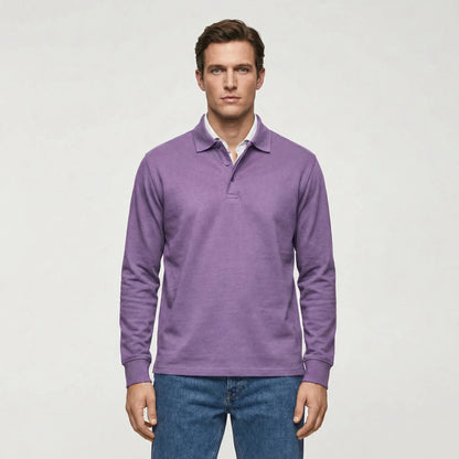 Polo T Shirt Long Sleeve Men - Ilias