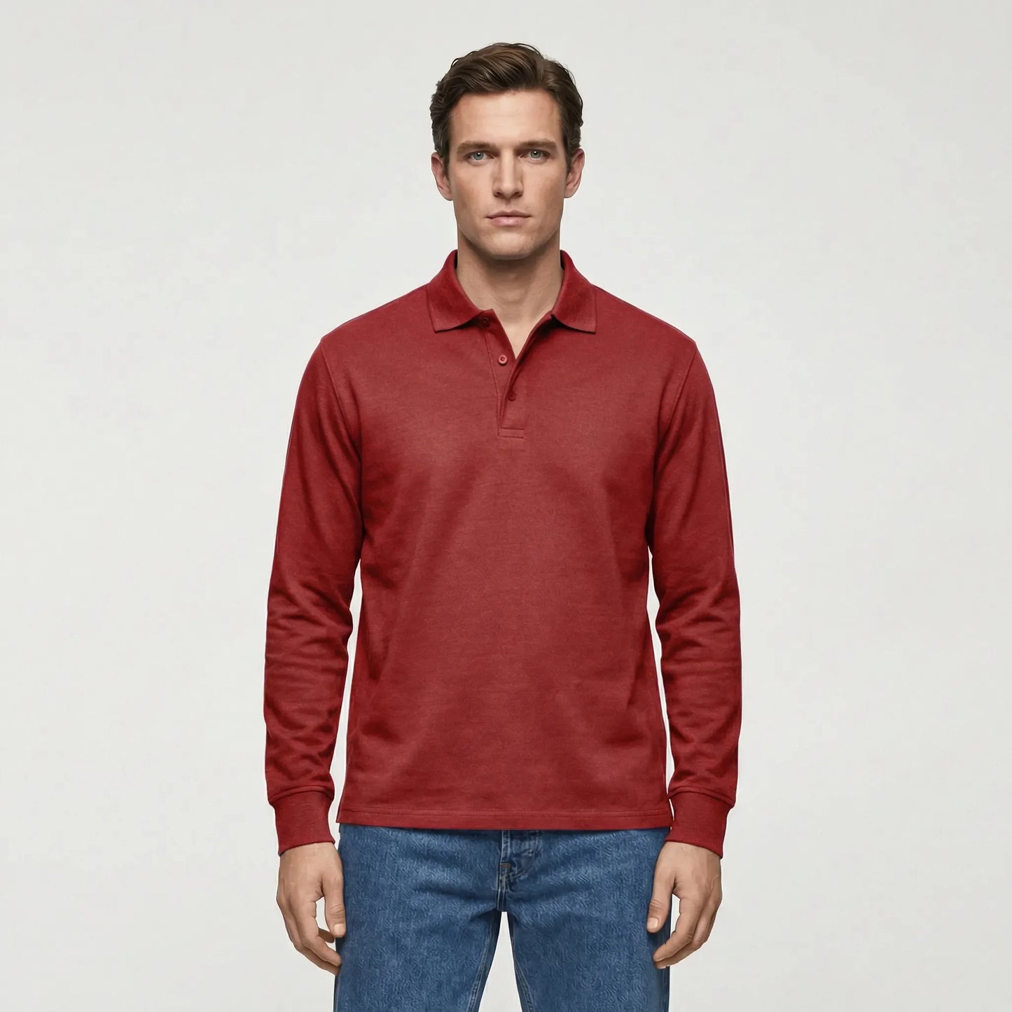 Polo T Shirt Long Sleeve Men - Ilias