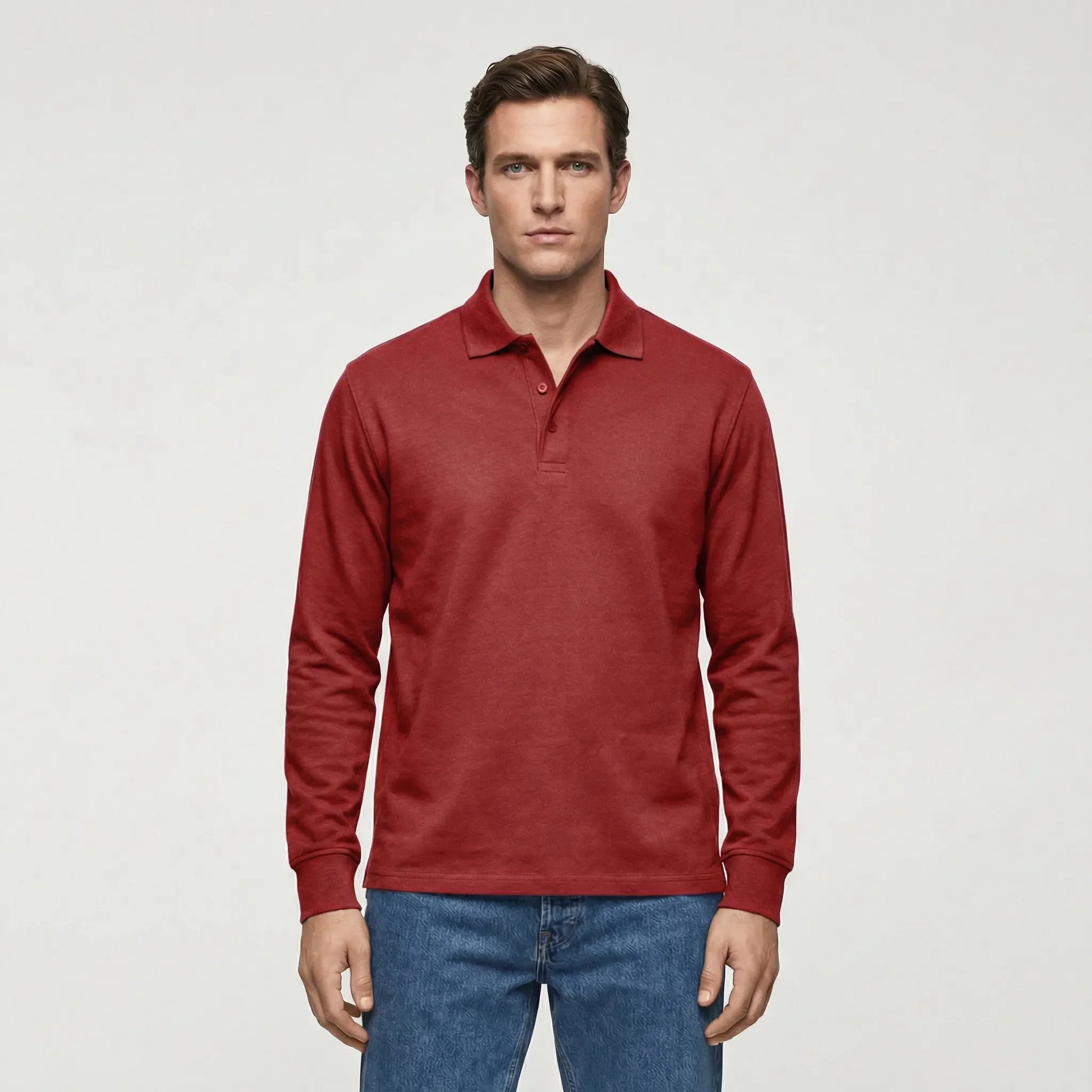 Polo T Shirt Long Sleeve Men - Ilias