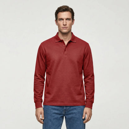 Polo T Shirt Long Sleeve Men - Ilias