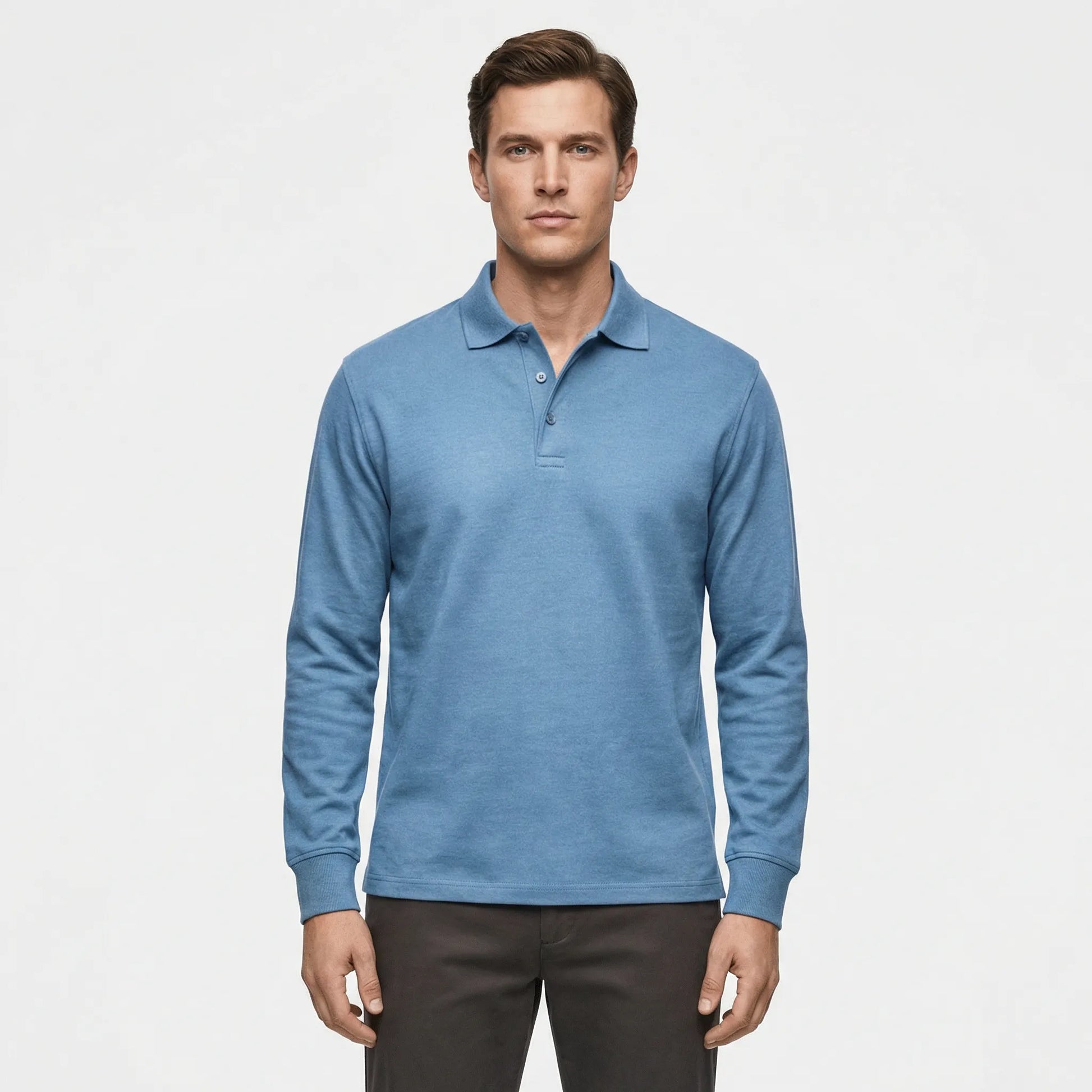 Polo T Shirt Long Sleeve Men - Ilias