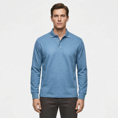 Polo T Shirt Long Sleeve Men - Ilias
