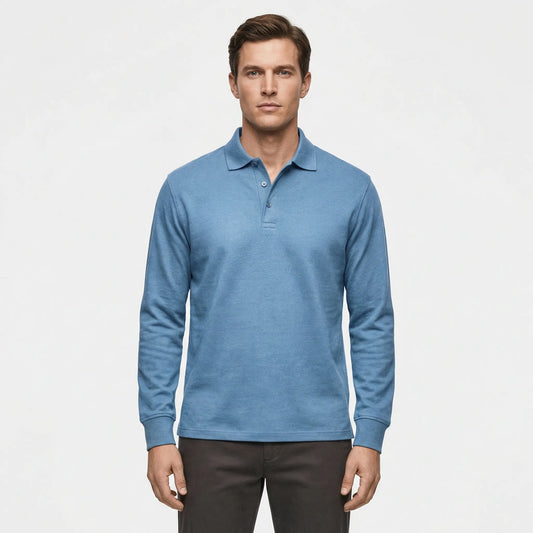 Polo T Shirt Long Sleeve Men - Ilias