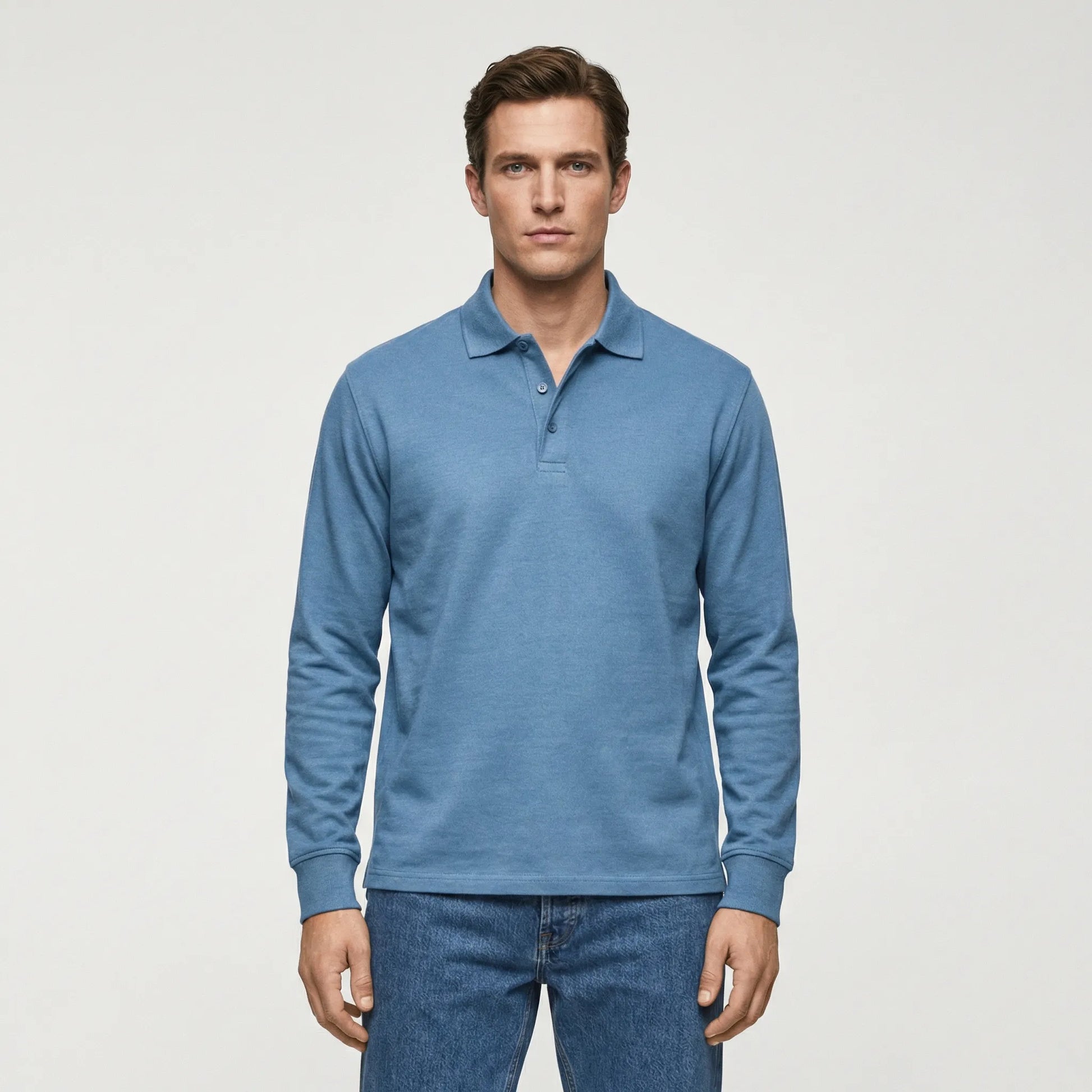 Polo T Shirt Long Sleeve Men - Ilias