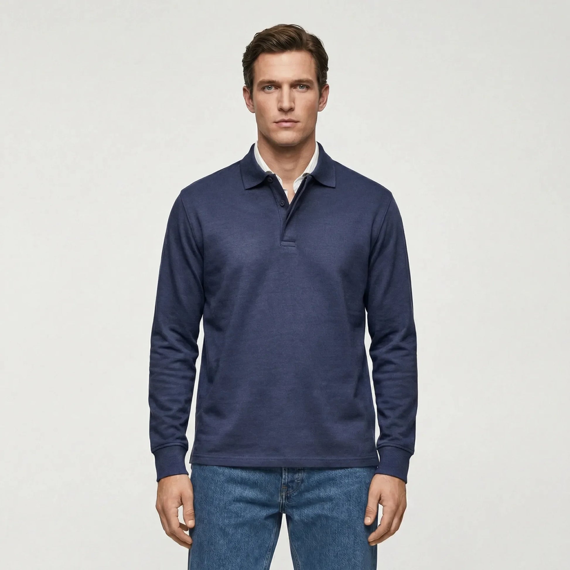 Polo T Shirt Long Sleeve Men - Ilias