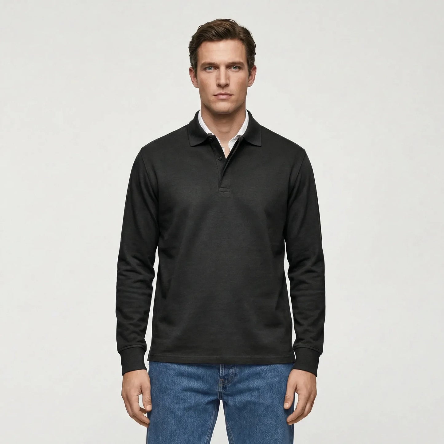 Polo T Shirt Long Sleeve Men - Ilias