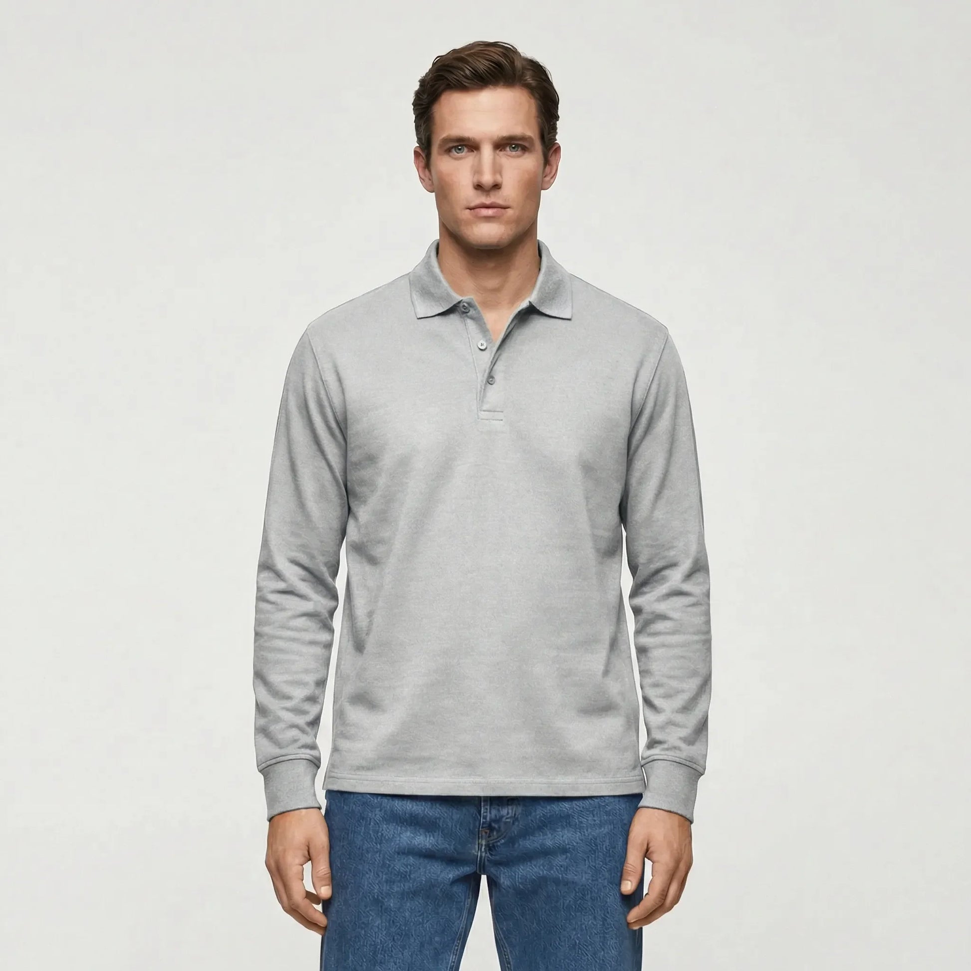 Polo T Shirt Long Sleeve Men - Ilias