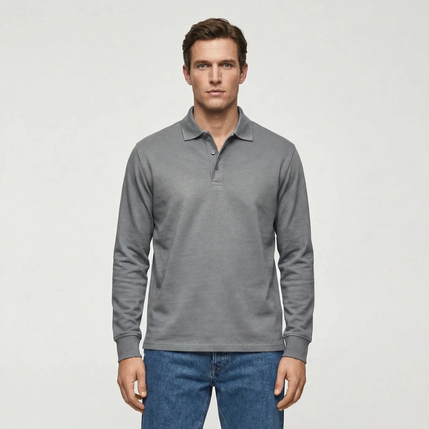 Polo T Shirt Long Sleeve Men - Ilias