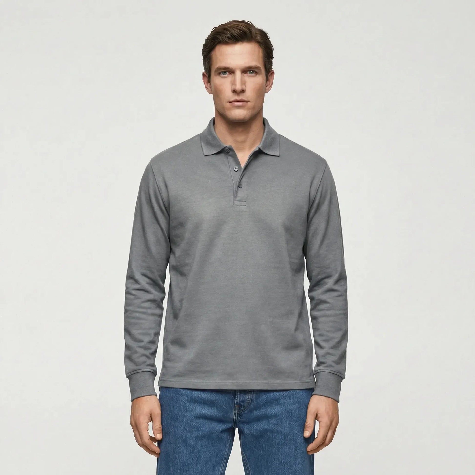 Polo T Shirt Long Sleeve Men - Ilias