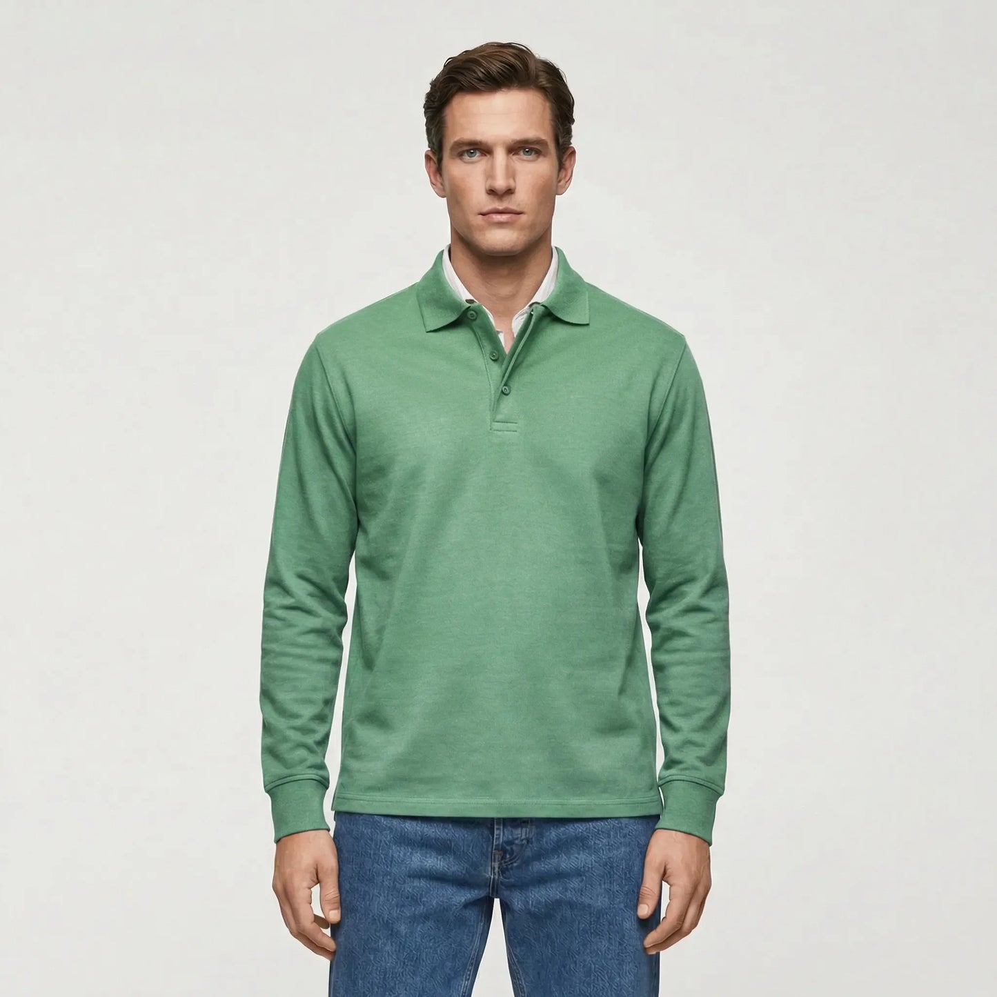 Polo T Shirt Long Sleeve Men - Ilias