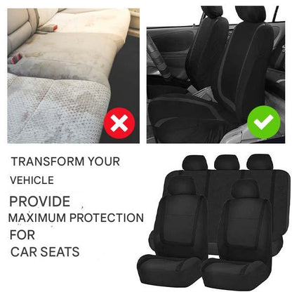 9-Piece Universal Car Seat Covers – AutoLuxe