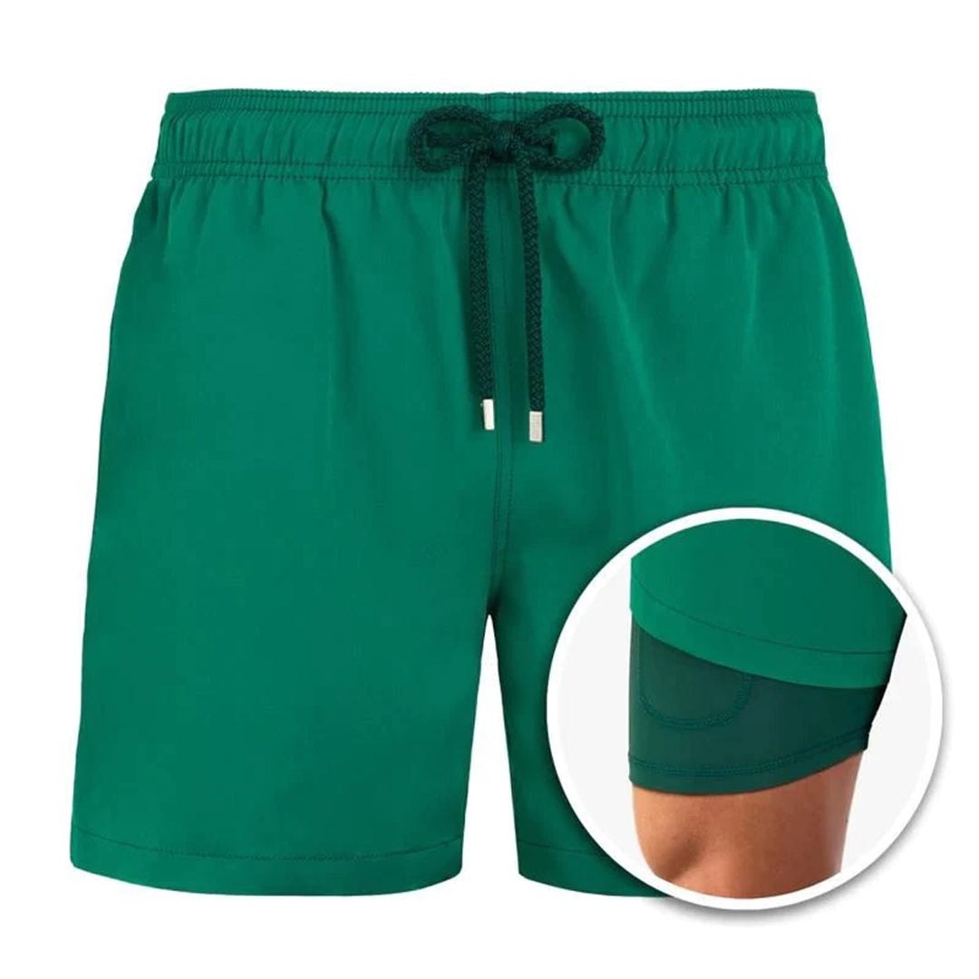 Trendy men's swim shorts with print – Julien