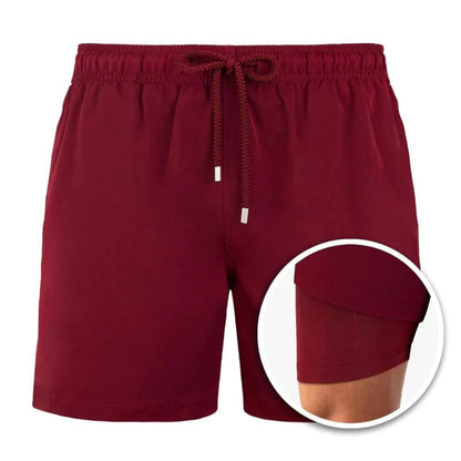 Trendy men's swim shorts with print – Julien