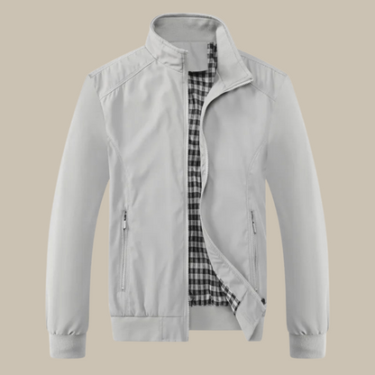 Men's Casual Windbreaker | Tommy Summer Jacket with Collar