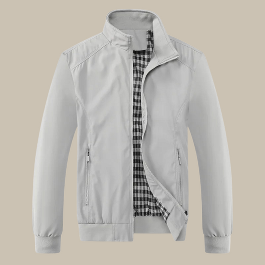 Men's Casual Windbreaker | Tommy Summer Jacket with Collar