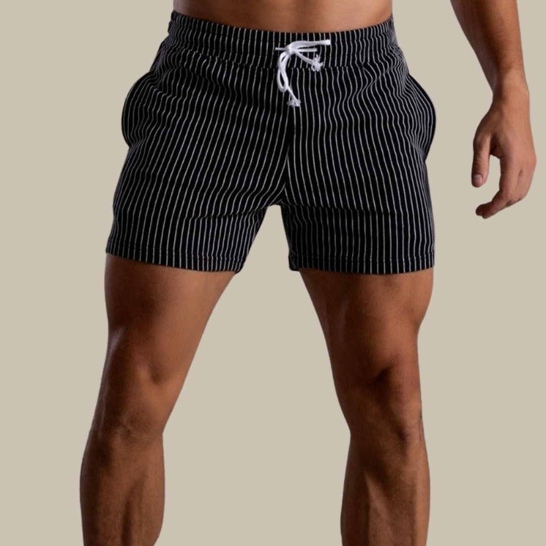 Quick-drying & Stylish Men's Swim Shorts made from Ripstop Polyester – Niko