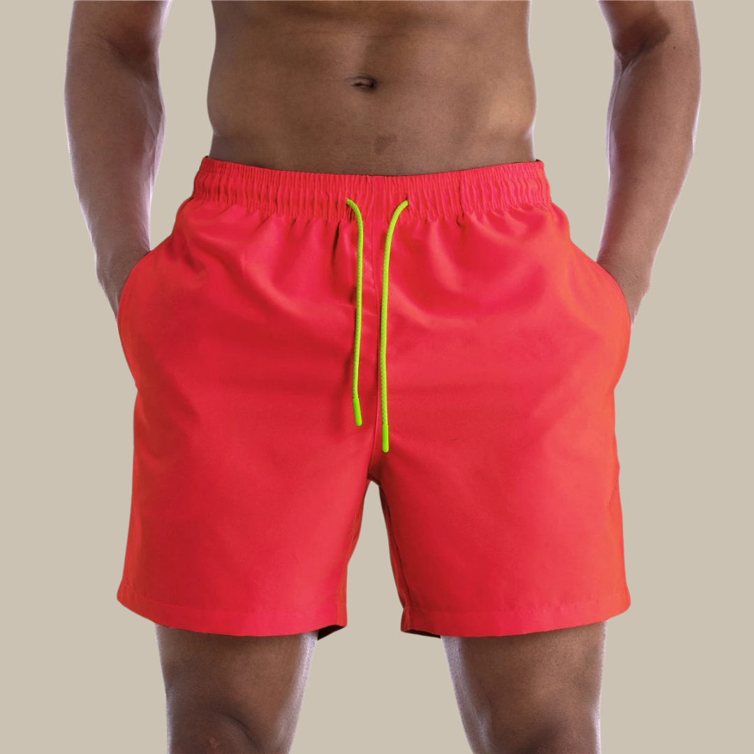 Men's Quick-Drying Swim Shorts | Stretch Fabric | Mid-Length Shorts