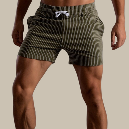 Quick-drying & Stylish Men's Swim Shorts made from Ripstop Polyester – Niko