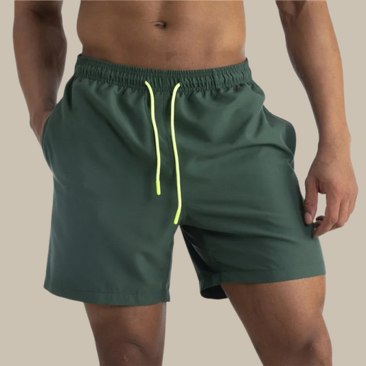 Men's Quick-Drying Swim Shorts | Stretch Fabric | Mid-Length Shorts