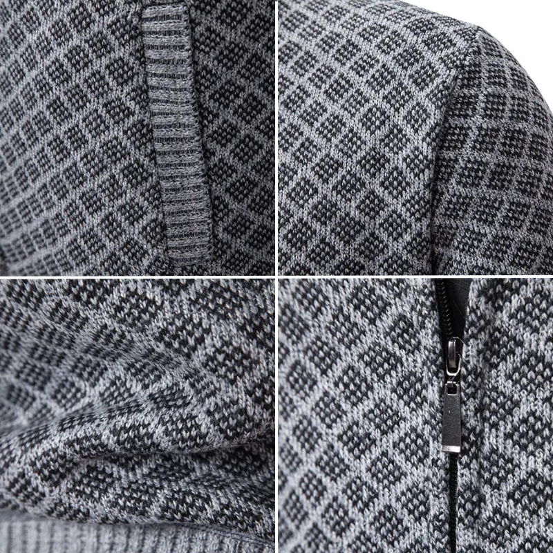 Luxurious Knitted Men's Sweater - Oliver