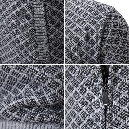 Luxurious Knitted Men's Sweater - Oliver