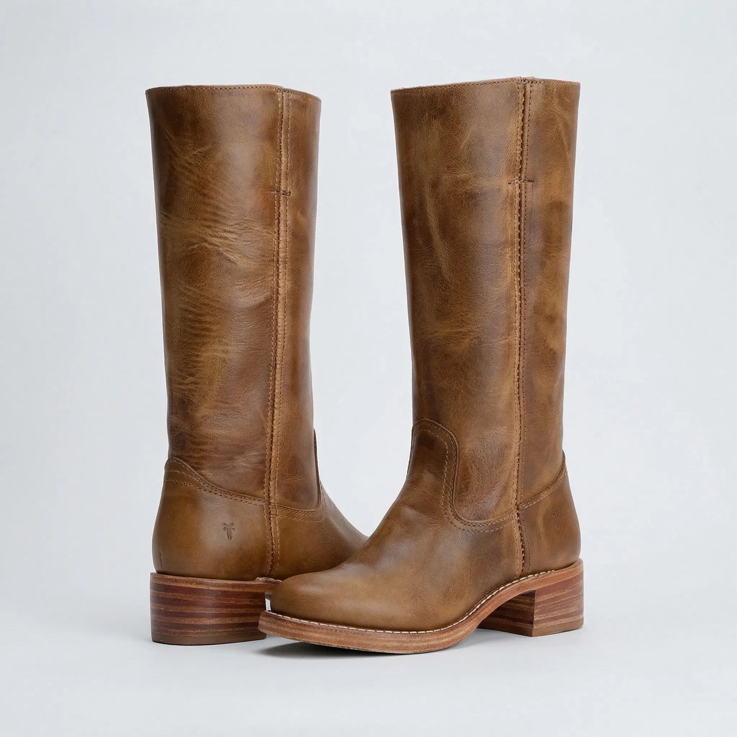 Pull-On Knee High Boots - Jennifer