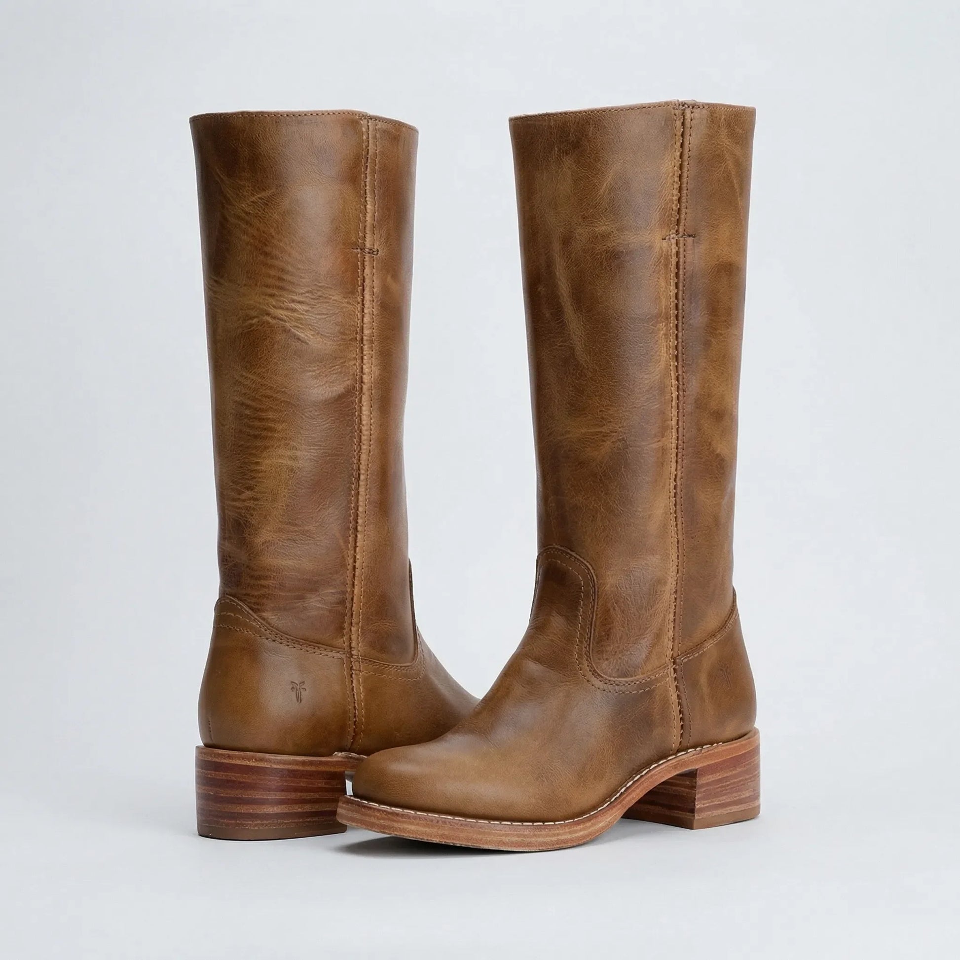 Pull-On Knee High Boots - Jennifer
