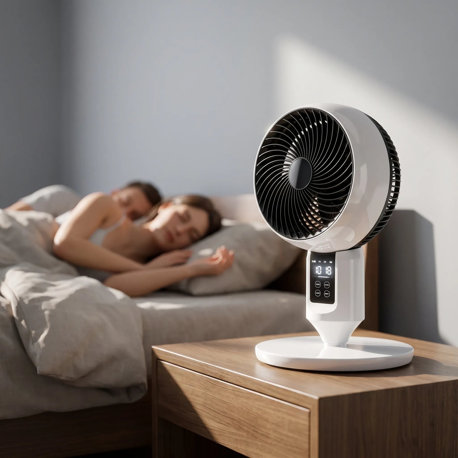 Quiet Remote Control Pedestal Fan - Aerostream