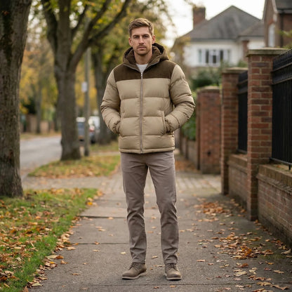 Quilted Hooded Puffer Jacket - Robert