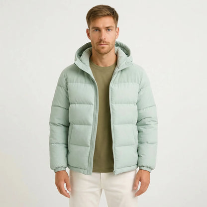 Quilted Hooded Puffer Jacket - Robert
