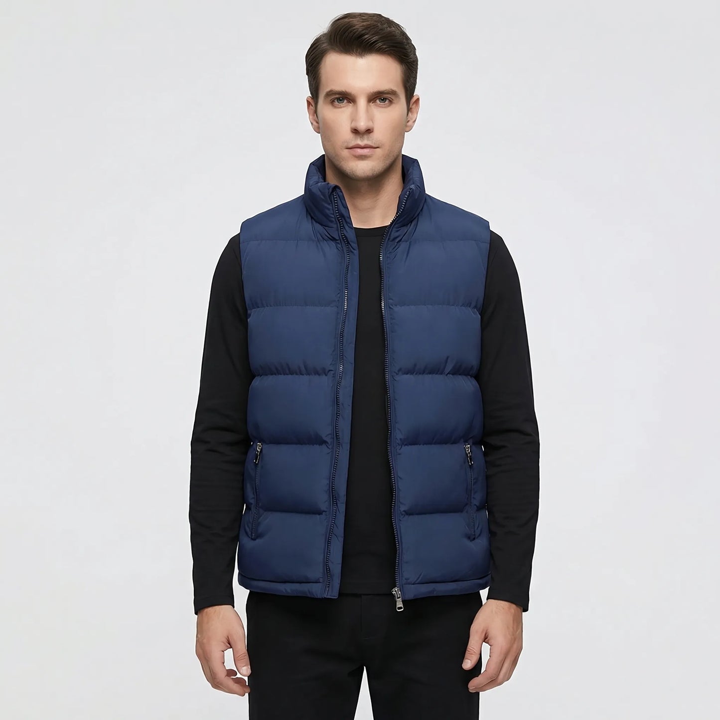 Quilted Sleeveless Gilet For Men - Jeremy