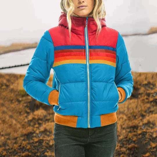 Quilted Women's Jacket With Hood - Marion