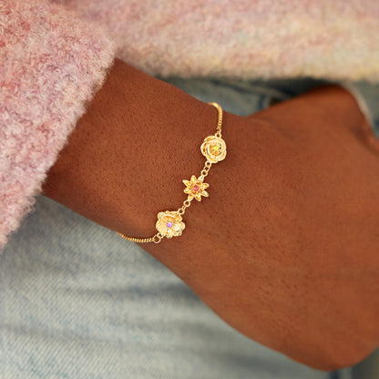 Birth Flower Bracelet - One Flower per Child 9