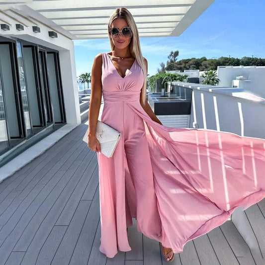 Trendy & Comfortable Jeans Jumpsuit for Women with Waist Cut – Rhea