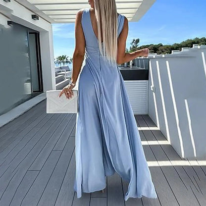 Trendy & Comfortable Jeans Jumpsuit for Women with Waist Cut – Rhea