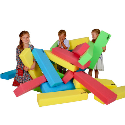 XXL Foam Blocks Building Set – MegaBlocks Playset