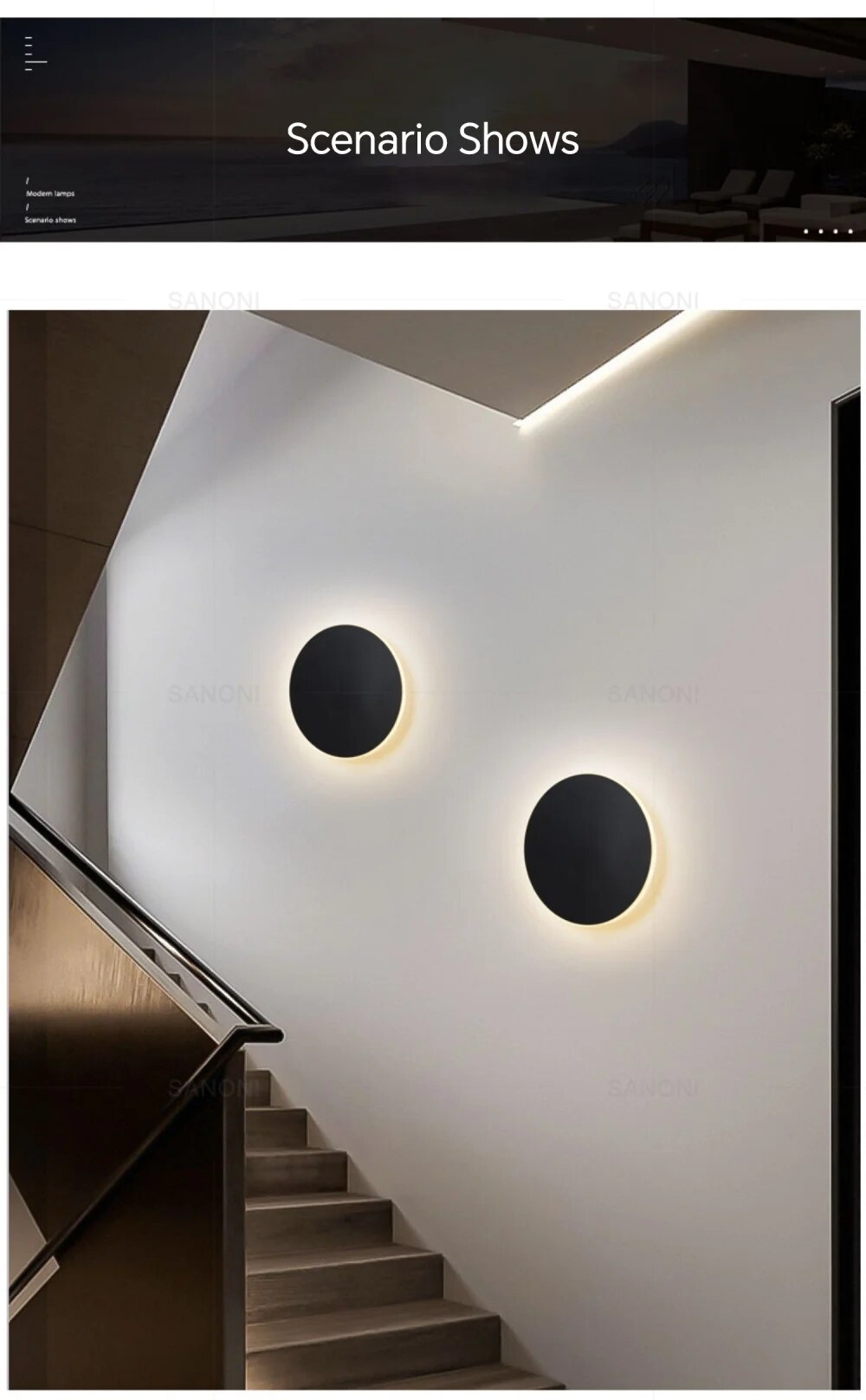 Modern LED Wall Lamp – Lumeo