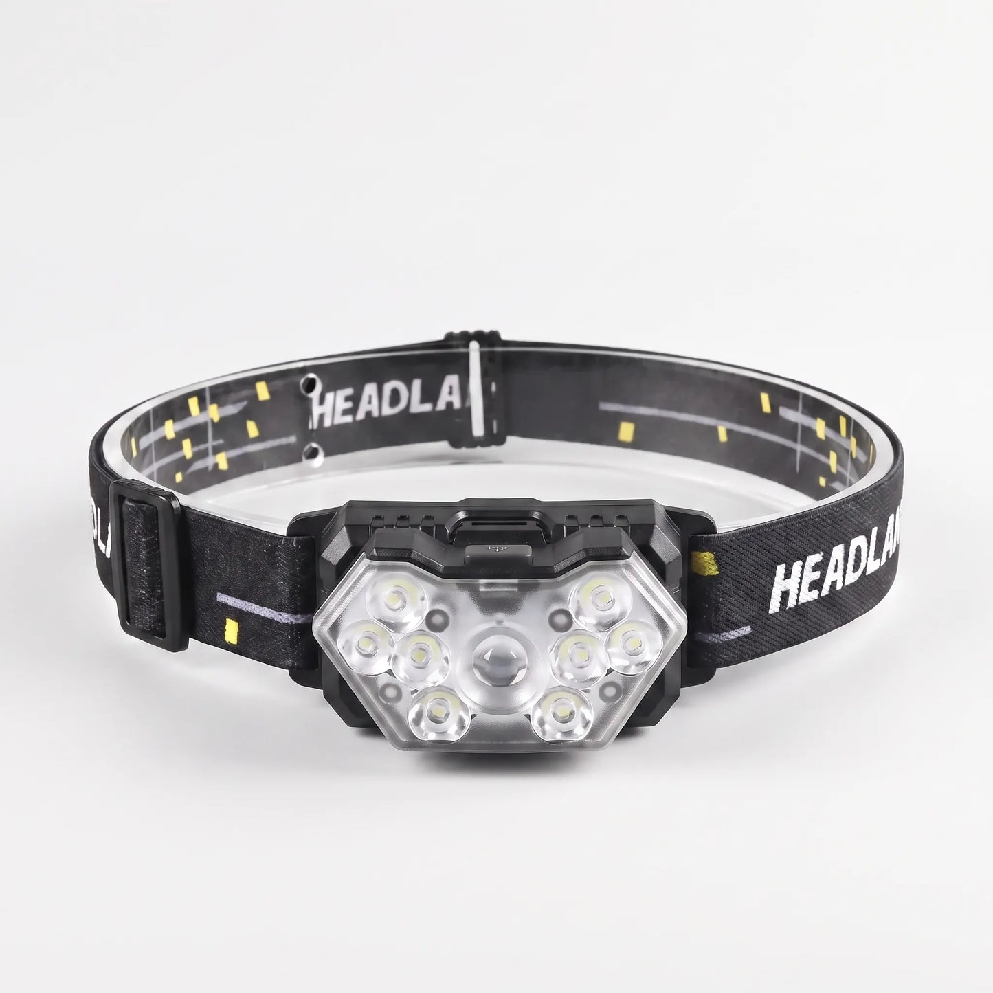 Rechargeable Motion Sensor Head Torch - Optiva