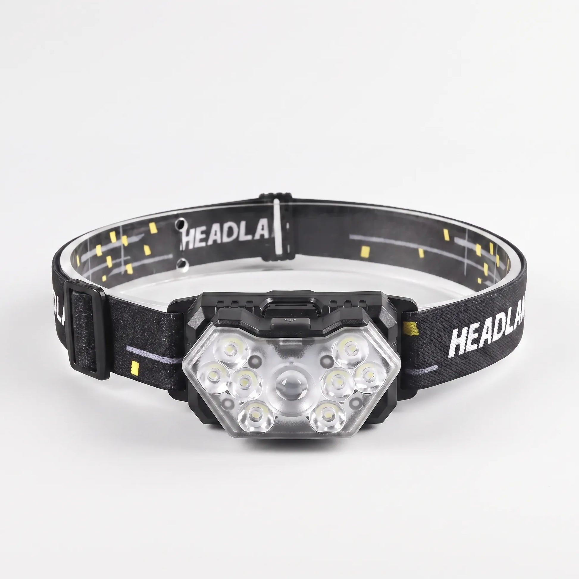 Rechargeable Motion Sensor Head Torch - Optiva