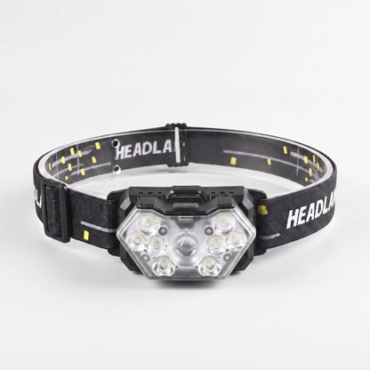 Rechargeable Motion Sensor Head Torch - Optiva