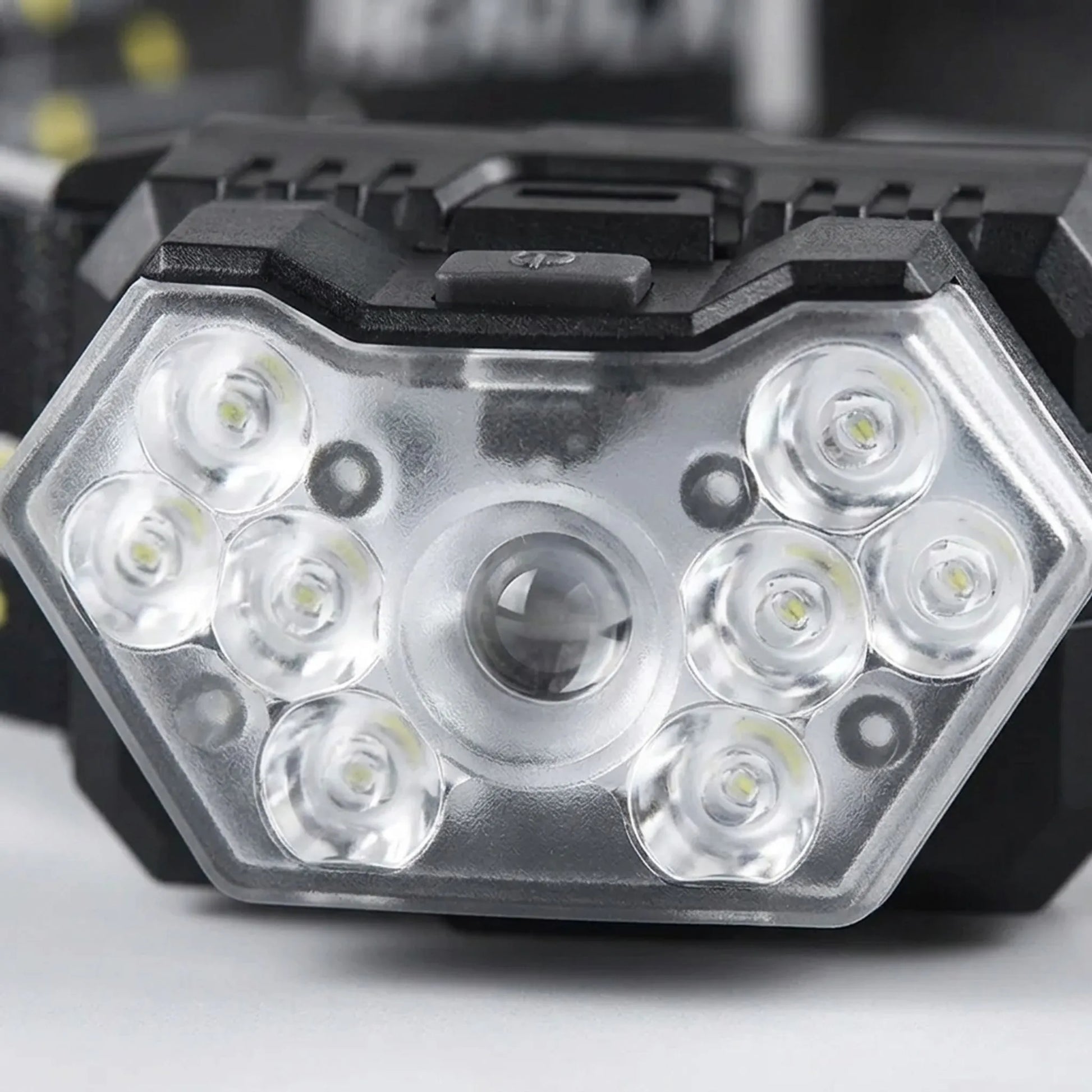 Rechargeable Motion Sensor Head Torch - Optiva