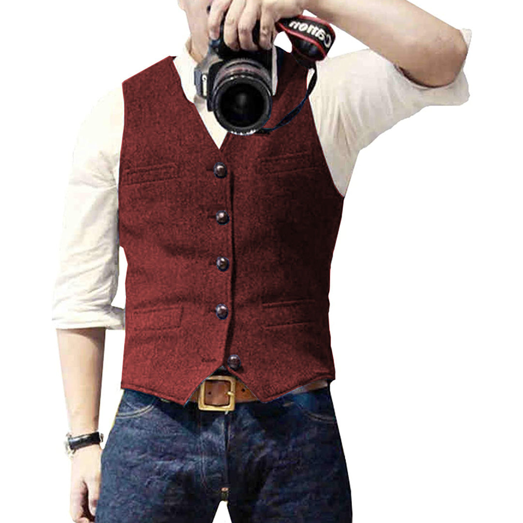 Stylish Denim Gilet for Men - Mason