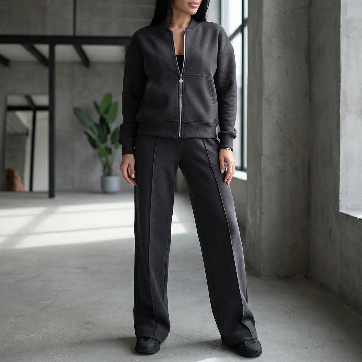 Regular-Fit Trouser And Jacket Set - Cheyenne