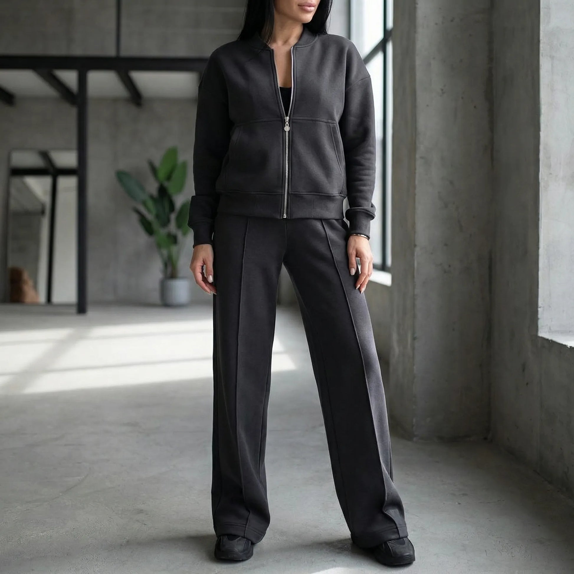 Regular-Fit Trouser And Jacket Set - Cheyenne