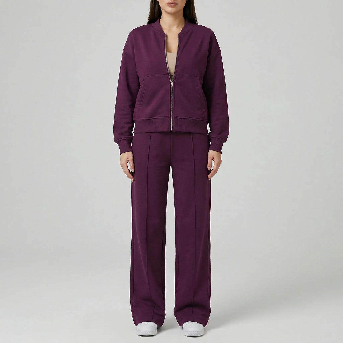 Regular-Fit Trouser And Jacket Set - Cheyenne