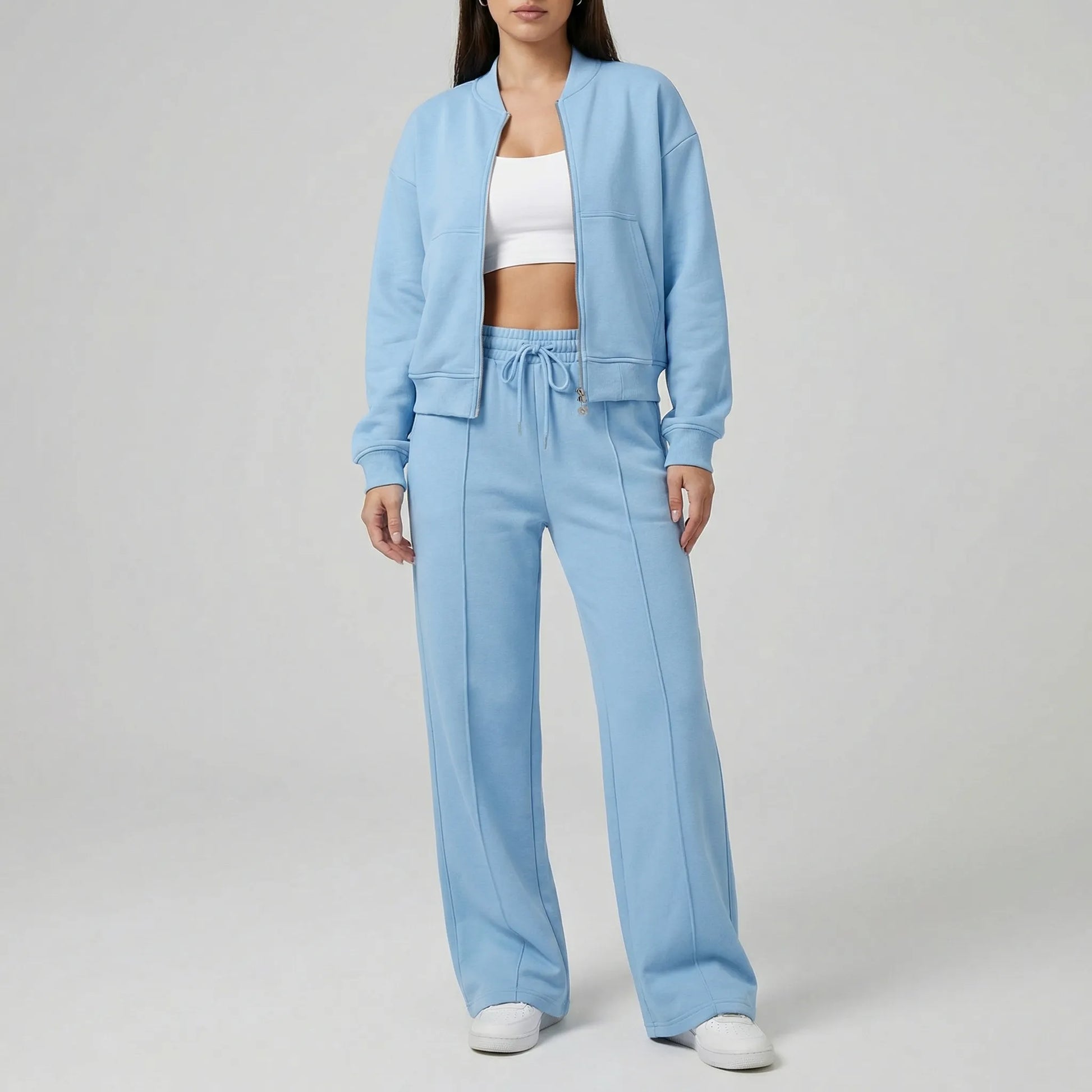 Regular-Fit Trouser And Jacket Set - Cheyenne