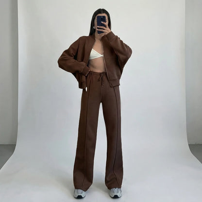 Regular-Fit Trouser And Jacket Set - Cheyenne