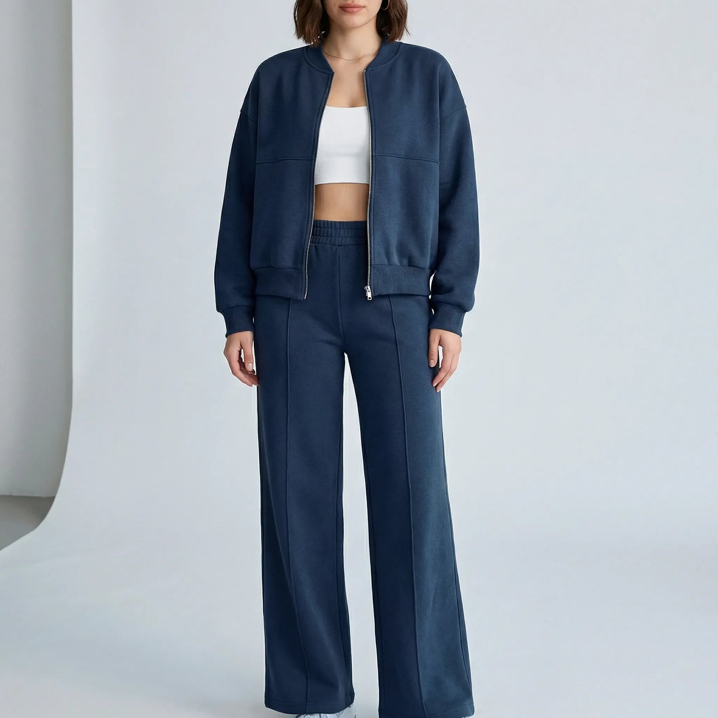 Regular-Fit Trouser And Jacket Set - Cheyenne
