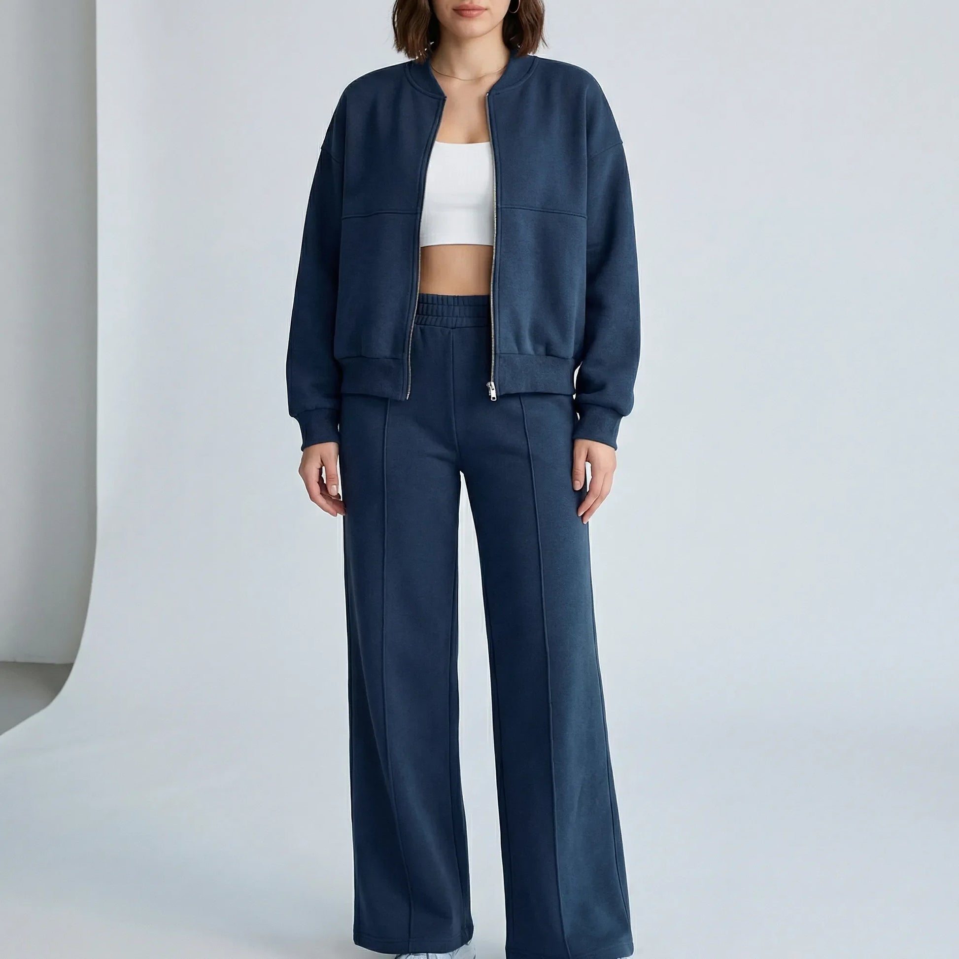Regular-Fit Trouser And Jacket Set - Cheyenne