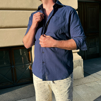 Lightweight Men's Cotton Shirt - Elias